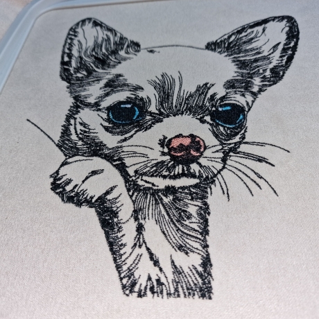 Neu Stickdatei Chihuahua kurzhaar Bella Hund