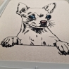 NEU Stickdatei Chihuahua kurzhaar Aage Hund