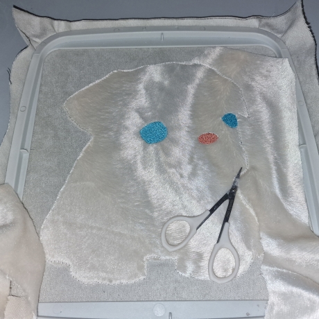 NEU Applikation Stickdatei Mops Welpe Daisy Hund 