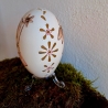 Osterei Ei Gänseei Ostern Hase Handarbeit Unikat Kunsthandwerk