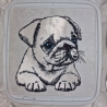 NEU Applikation Stickdatei Mops Welpe Daisy Hund 