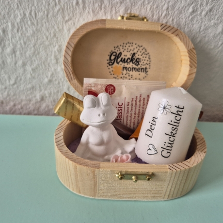 Relax-Sets in einer Holzbox