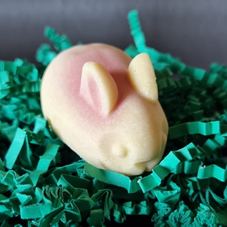 Mini-Häschen Himbeere Bio Duschseife vegan