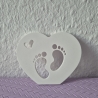 Herz mit Babyfüschen 
