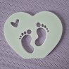 Herz mit Babyfüschen 