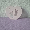 Herz mit Babyfüschen 