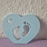 Herz mit Babyfüschen 