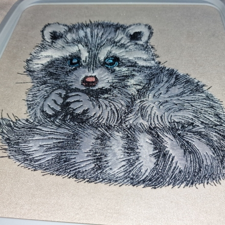 NEU Stickdatei Waschbär Paddy LunaChild