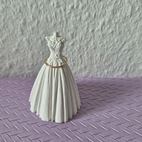 Hochzeitskleid Ringhalter