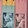 Geschenkbox zum Aufziehen mit verschiedenen Inhalten
