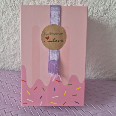 Geschenkbox zum Aufziehen mit verschiedenen Inhalten