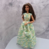 Kleid für Puppen (Barbie, Steffi), grün