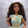 Kleid für Puppen (Barbie, Steffi), grün