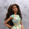 Kleid für Puppen (Barbie, Steffi), grün