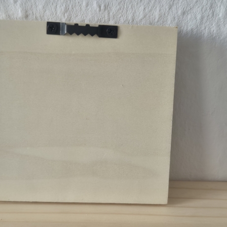 Storchmotiv im Bilderrahmen
