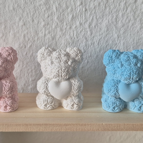 Rosenbärchen einzeln