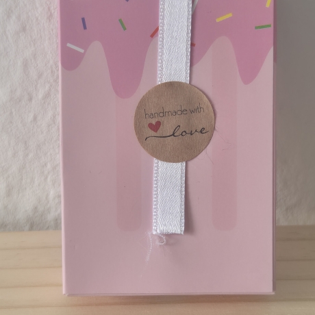 Geschenkbox zum Aufziehen mit verschiedenen Inhalten