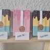 Geschenkbox zum Aufziehen mit verschiedenen Inhalten