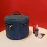 Upcycling Jeans Kosmetikbox groß 