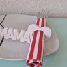 Mama/Papa Serviettenhalter/Gutscheinhalter