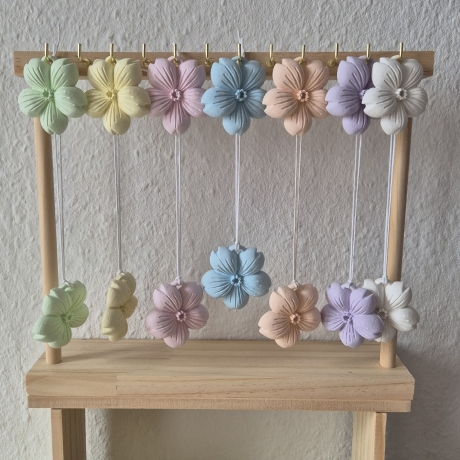 Kirschblüten in verschiedenen Farben