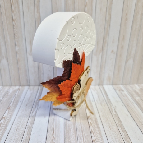 Pilz aus Gießpulver Gießkeramik Geschenkidee Herbstdeko
