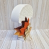Pilz aus Gießpulver Gießkeramik Geschenkidee Herbstdeko