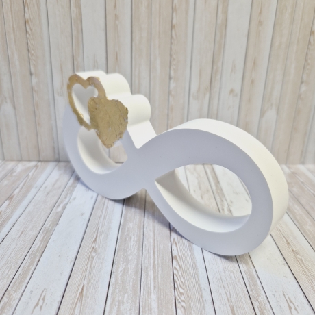 Infinity Unendlickkeit Gießpulver Gießkeramik Geschenkidee Deko
