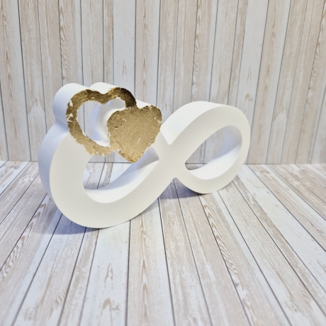 Infinity Unendlickkeit Gießpulver Gießkeramik Geschenkidee Deko