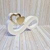 Infinity Unendlickkeit Gießpulver Gießkeramik Geschenkidee Deko