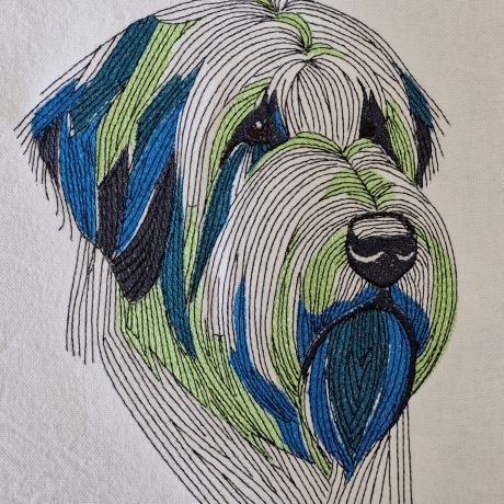 Briard 01 - 15.08 x 18.37 cm