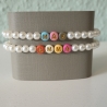 Perlenarmband mit Name | Freundschaftsarmband / Kinderarmband
