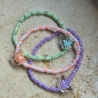 Frühlingsarmband / Perlenarmband mit Schmetterling