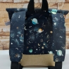Kindergartenrucksack, Rucksack für Kinder - Muster Space