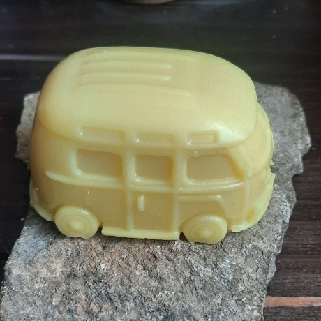 VW Bus Zitrone vegane Duschseife 