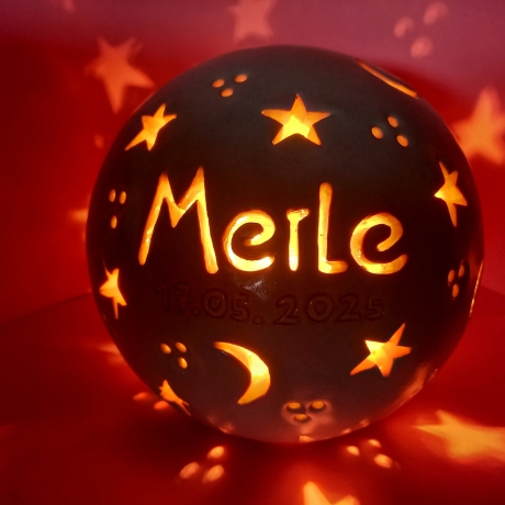 Namenslampen persönliches zur Taufe zur Geburt Geburtslampe