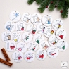 0042 –  Stickdateien Adventskalenderzahlen mit und ohne ITH