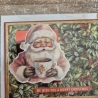 Weihnachtskarte mit Weihnachtsmann 