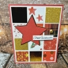 Karte zu Weihnachten Weihnachtskarte Stern