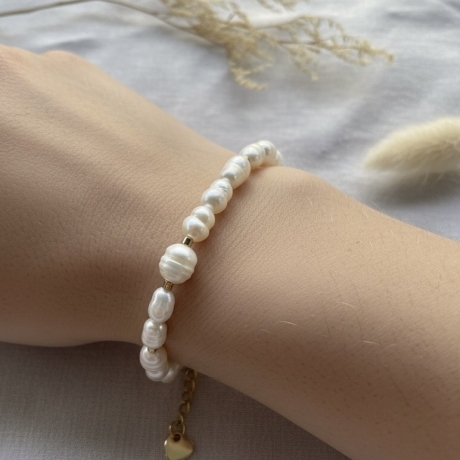 Perlenschmuck Set Damen – echte Süßwasserperlen