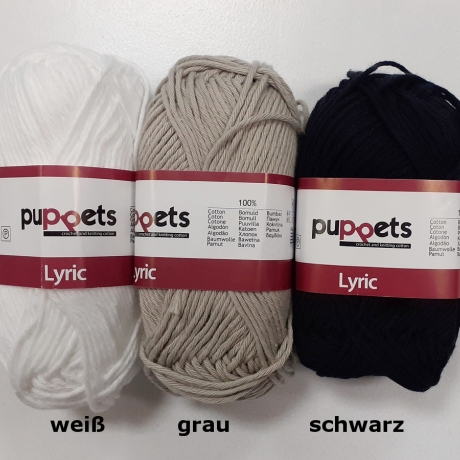 Puppets Lyric Topflappengarn