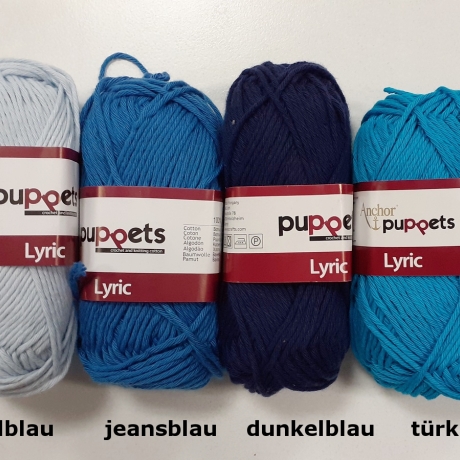Puppets Lyric Topflappengarn