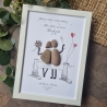Personalisiertes Geschenk zur Hochzeit, Hochzeitsgeschenk,zur Ehe