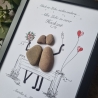 Personalisiertes Geschenk zur Hochzeit, Hochzeitsgeschenk,zur Ehe