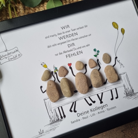 Abschiedsgeschenk Kollegin Kollege, Geschenk Abschied Neuanfang