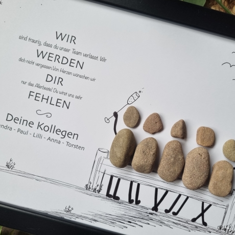 Abschiedsgeschenk Kollegin Kollege, Geschenk Abschied Neuanfang