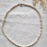 Süßwasserperlen Halskette  gold