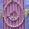 Perlenschmuck Set Damen – echte Süßwasserperlen