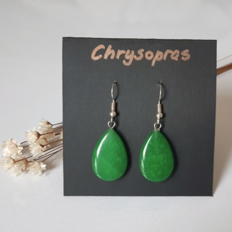 Ohrhänger Chrysopras