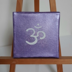 Mini-Leinwand Kronenchakra